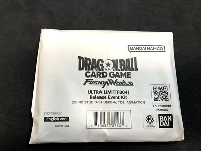 Dragon Ball Super Fusion World Ultra Limit Release Event Kit FB04 SEALED