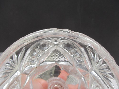 Vintage Clear Glass Lot Creamers Sugar Cup Etc - Picture 11 of 12
