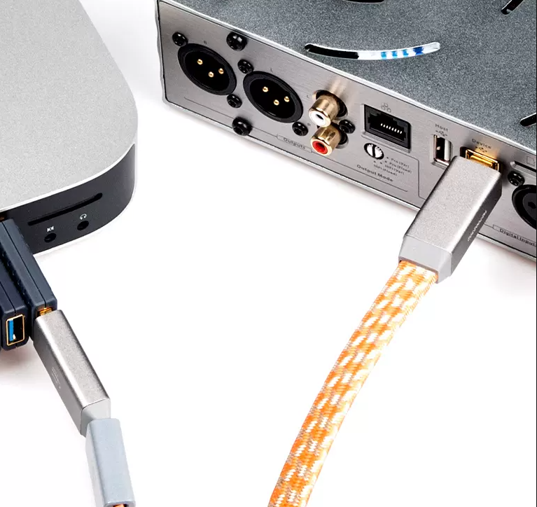 iFi Mercury 3.0 Audiophile USB 3.0 A to B Cable for Computer/USB