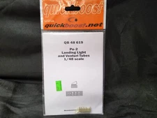 Quickboost QB48619 - Po=2 Landing Light and Venturi Tubes