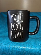 Rae Dunn 20 oz coffee mug/ more Boos please/ new
