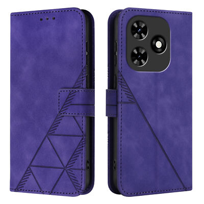 For Tecno Spark Go 2024, Luxury Flip Retro Leather Wallet Card Slots Case Cover
