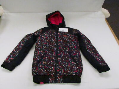 ROXY LOWLAND GIRL'S DRYFLIGHT PRINT WINTER JACKET SIZE LARGE 12 ERGTJ03080