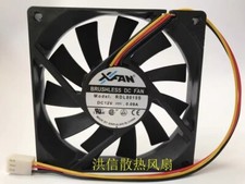 XFAN RDL8015S DC12V 0.09A 80 80 15MM 3-Pin Silent Cooling Fan