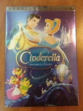 Cinderella Platinum Edition 2-DVD Set w Slip New Sealed