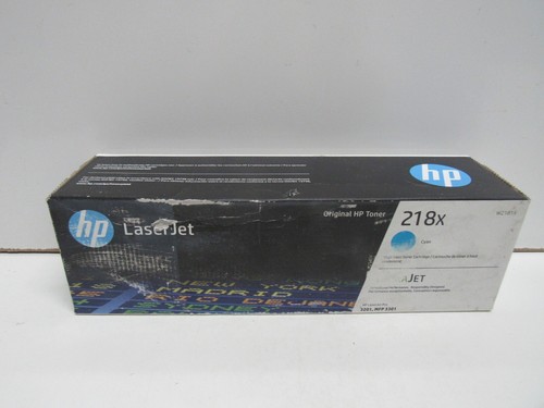 GENUINE HP W2181X (218X) CYAN HIGH YIELD TONER CARTRIDGE