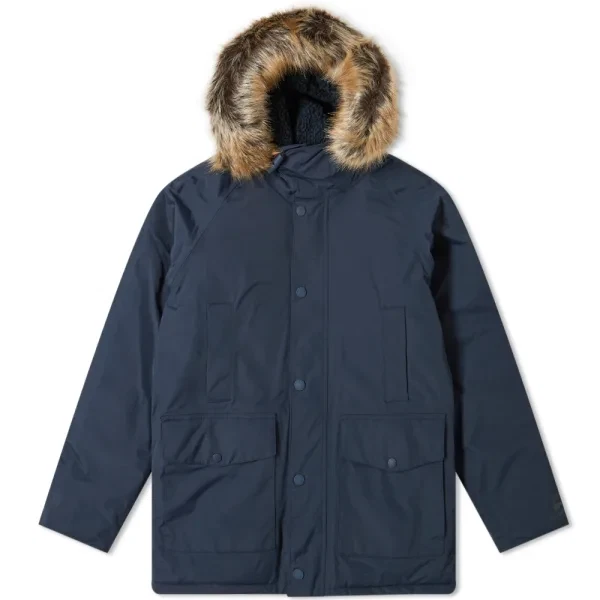 SOLD OUT EVERYWHERE Barbour Gremble Waterproof Parka Navy MSRP $650  MWB0821NY51 | eBay