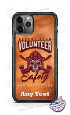 Funda de teléfono EQUIPO DE RESCATE BOMBERO VOLUNTARIO para iPhone 13 Samsung S22 Google 3
