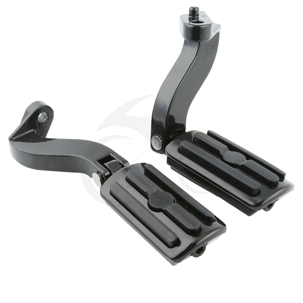 Motorcycle Rear Passenger Foot Pegs Mounting Kit Fit For