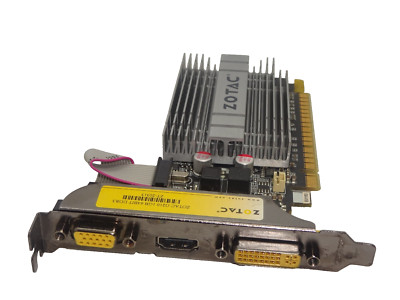 ZOTAC GEFORCE 210 1GB PCI-E SDRAM  SILENT GRAFIKKARTE DVI VGA HDMI #GK11476