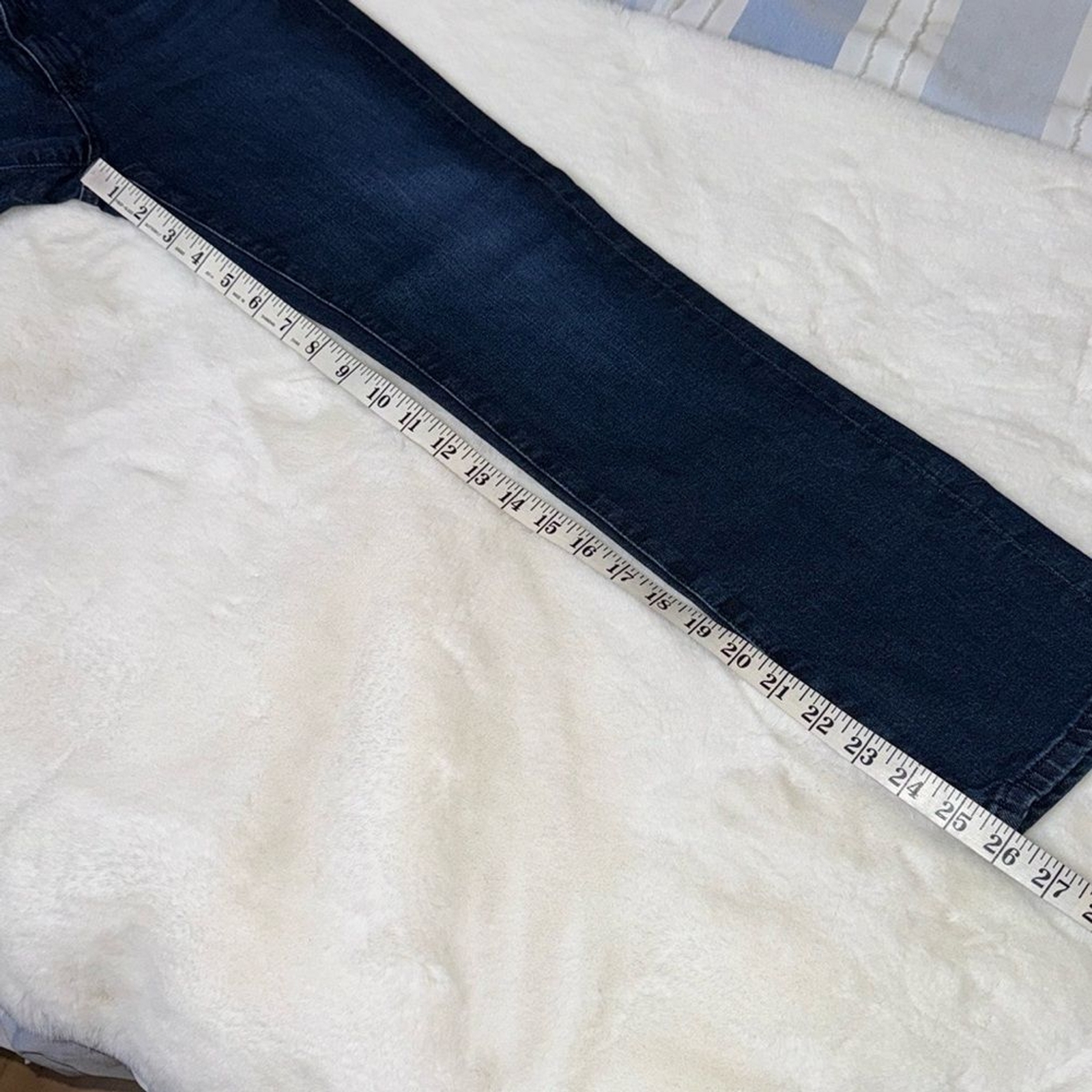 AG Isabelle High Rise Straight Crop Jeans Womens Size 23 thumbnail 9