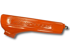FOCUS ST225 ALLOY TAPERED INLET MANIFOLD PLENUM  WITH LOGO - ELECTRIC ORANGE