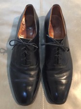 Church s England Handmade Leather Cap-toe Oxford Dress Shoes Black 10.5D 795