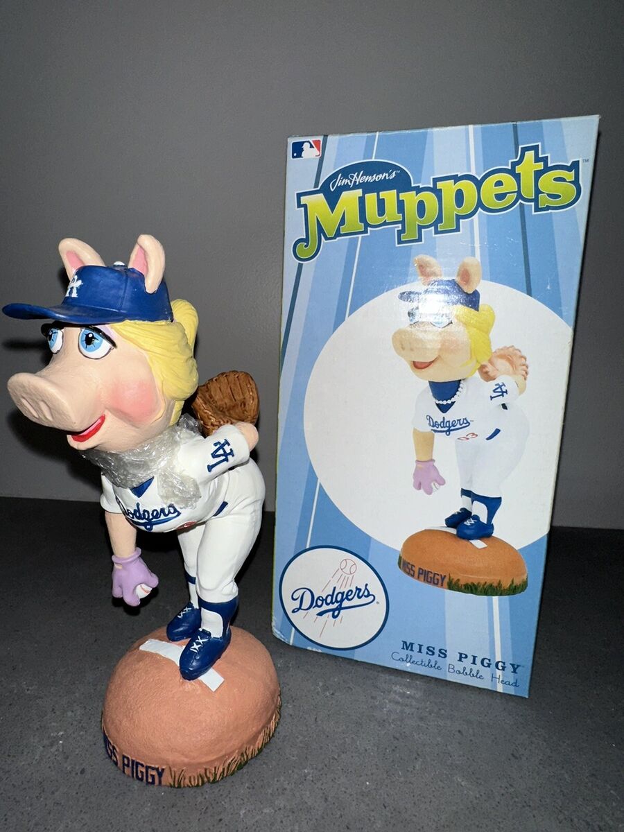 Miss Piggy Los Angeles Dodgers Collectible Muppets Bobble Miss Piggy Los Angeles Dodgers Collectible Muppets Bobble
