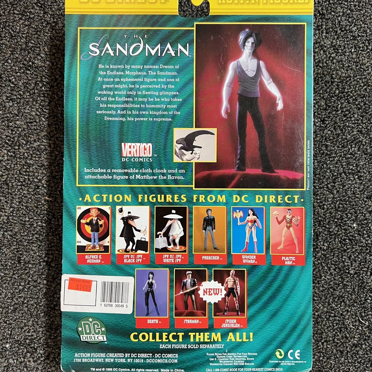 DC Direct Action Figures - The Sandman & Death UNOPENED | eBay