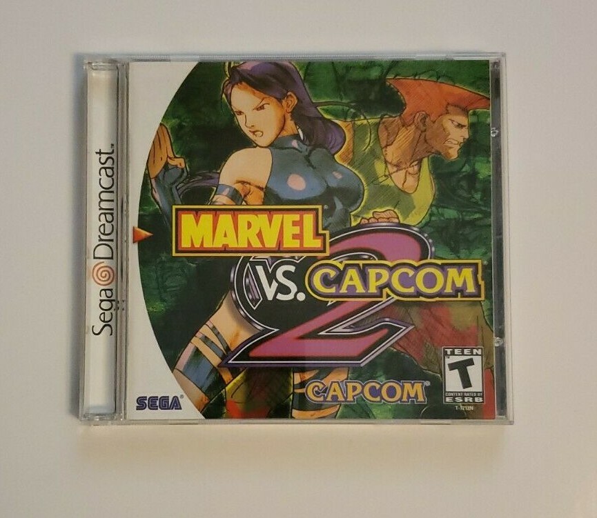 未開封　MARVEL VS. CAPCOM 2 ドリームキャスト Marvel vs. Capcom 2 (Dreamcast, 2000) AUTHENTIC COMPLETE CIB NICE