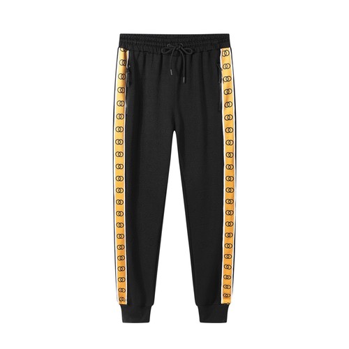 Conjunto de chándal de alta moda de diseñador para hombre sudadera con bolsillo con cremallera joggers - Imagen 4 de 7