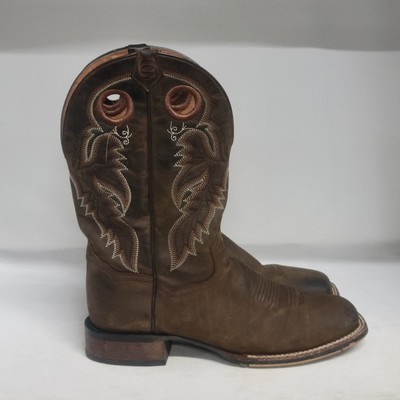 Dan Post Abram Western Boot Brown Men's Size 10D
