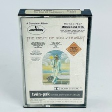 Rod Stewart The Best Of Rod Stewart Cassette Mercury 1976 Twin-Pak MCT4-2-7507