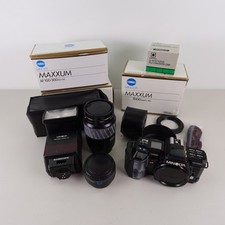 Minolta Maxxum 7000 Quartz Date AF 100-300/4.5-5.6 Lens, 4000AF  Tele Converter
