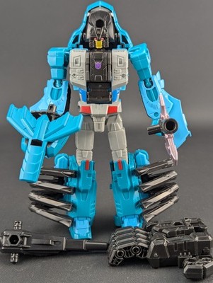 Transformers Generation Selects Lobclaw complete Takara King Posiedon Seacons