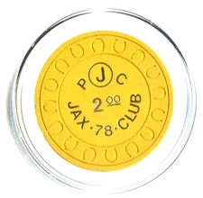 1, $2.00 Chip.  Jax 78 Club.   Lovelock, NV.