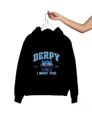 KPop Demon Hunters Derpy Tiger Graphic Mens Sweatshirt Hoodie S M L XL 234XL