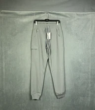 Figs Scrub Jogger Pants High Waisted Zamora Fionlite Lined Womens Small TALL DSG