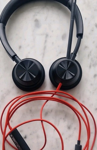 Headset - POLY Blackwire 3320 Stereo USB-C Headset +USB-C/A Adapter Wired - Photo 7/7