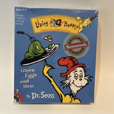 Dr. Seuss Green Eggs and Ham PC Mac CD-ROM Living Books Learning Company