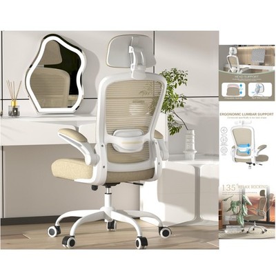 Comfort-Driven Adjustable Office Chair for Gaming & Work   Supports 300 lbs