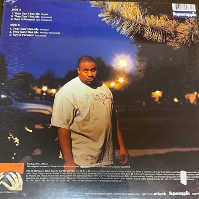 J. Rawls They Can't See Me Vinyl Record 12'' HipHop Underground