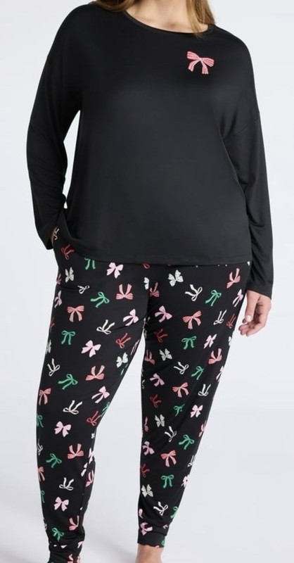 Joyspun Pajama Set NWT Size 3X Long sleeve /Long pants 