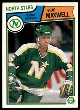 1983-84 O-Pee-Chee Brad Maxwell #175 VIEW SCAN