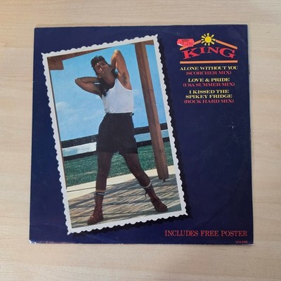 King - 12'' Vinyl - Alone Without You (Scorcher Mix) (Poster Sleeve)
