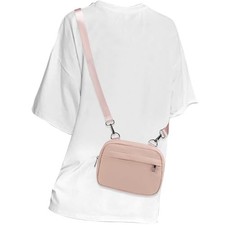 s for Women Belt Bag Fanny Pack with Adjustable Cute Pink Small Crossbody Bag