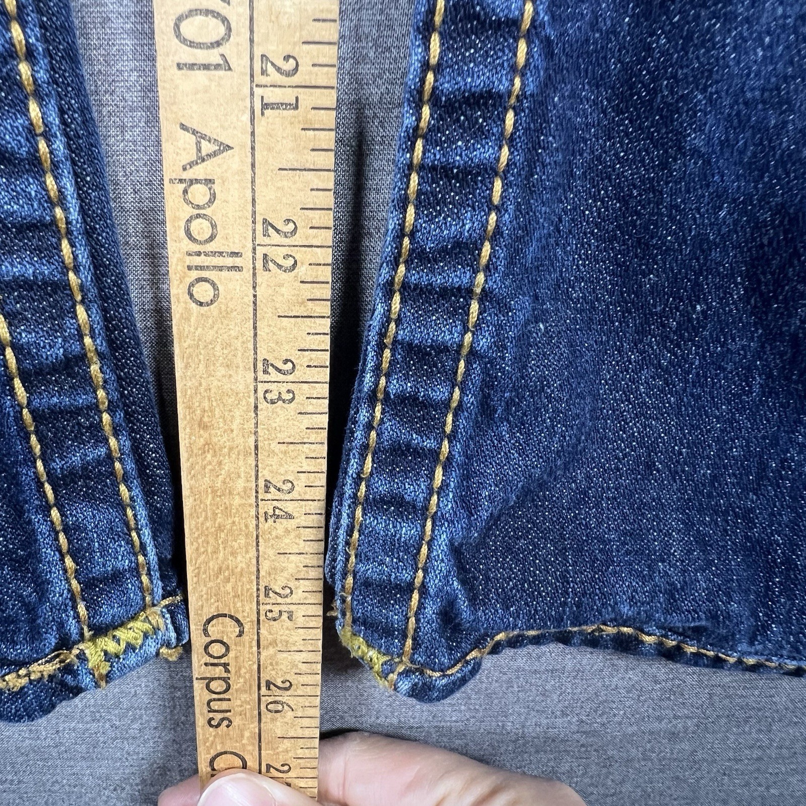 True Religion Billy Big T Blue Jeans  Size 14 Boot Cut Stitching (27x25) thumbnail 11