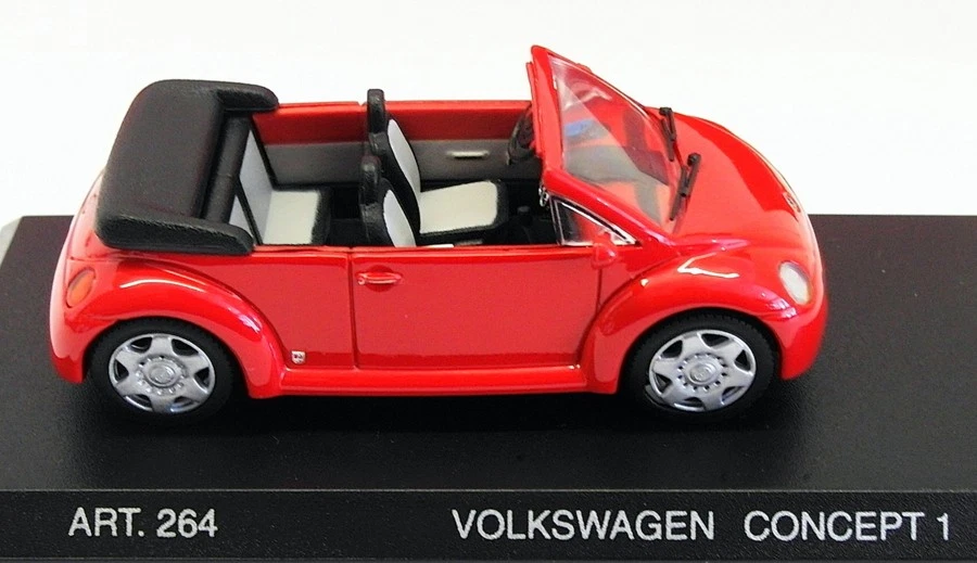 Detail Cars 1/43 Scale ART264 - 1994 Volkswagen Concept 1 - Red - Image 3 of 4
