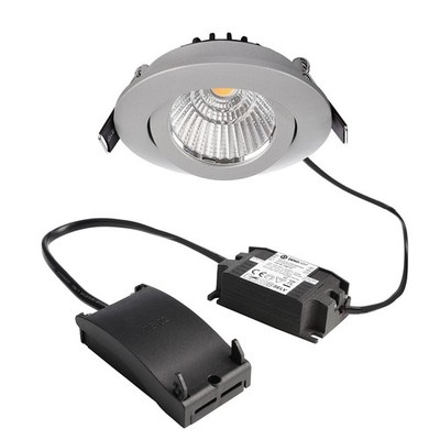 LED Einbau-Strahler DIONE IP20, Ø 8.2cm, 8.5W 4000K 800lm 36°, schwenkbar 30°, Q