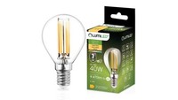 ŻAróWka LED E14 P40 4W = 40W 470Lm 3000K CiepłA 360 Filament Lumiled Lumiled