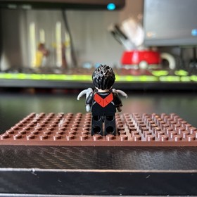 LEGO Nightwing Minifig DC Super Heroes sh085 76011 Set Exclusive 2014 Retired