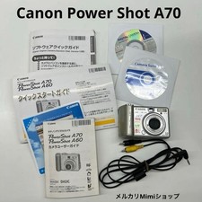 Canon PowerShot A70 Compact Digital Camera Tested Works Great Batteries Included