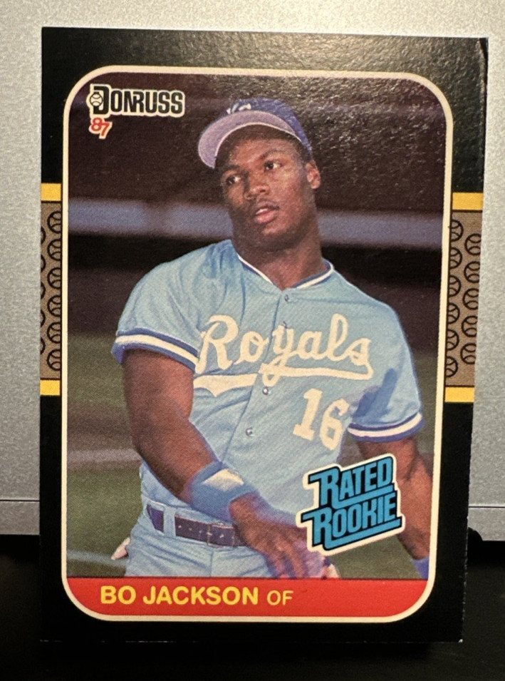 1987 Donruss - Rated Rookie Bo Jackson #35 (RC)