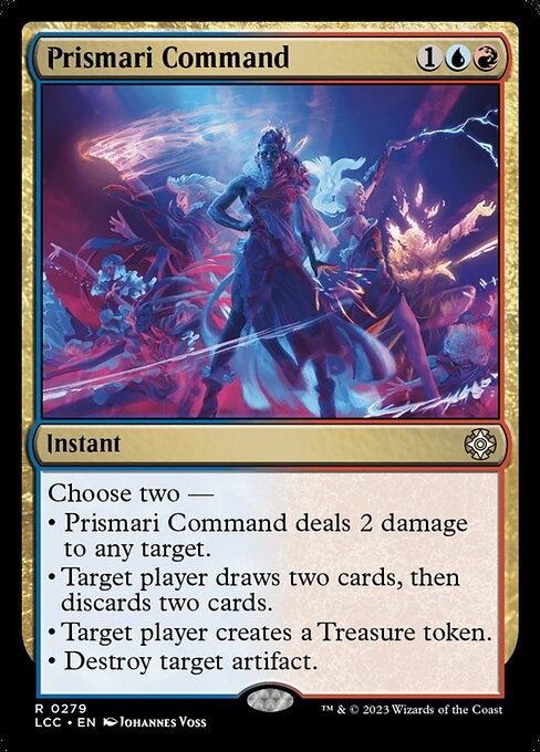 Prismari Command 279 R Normal LCC MTG NM