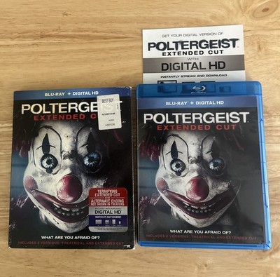 Poltergeist (Blu-ray, 2015) Terrifying Extended Cut AND Alt Ending