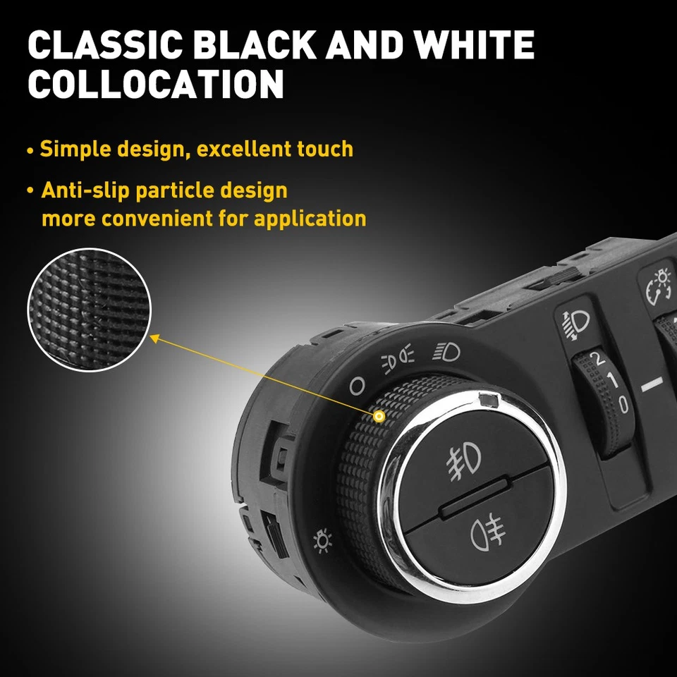 Air Condition Switch Control Knobs For Chevrolet Silverado 1500 2500 HD 3500 HD - Imagem 3 de 4