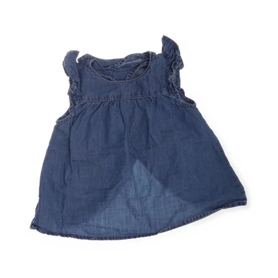 H&M, Jeanskleid, Größe: 56, Blau, Baumwolle, Denim, Mädchen #74x