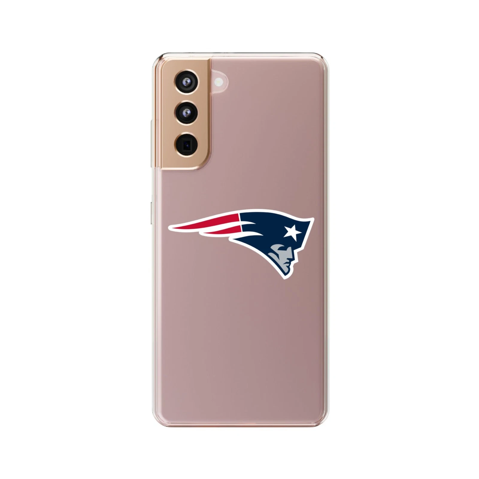 New England Patriots Clear Phone Case for iPhone