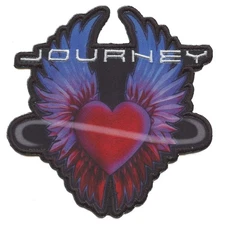 Journey Heart Wings Patch Soft Rock Band Embroidered Iron On