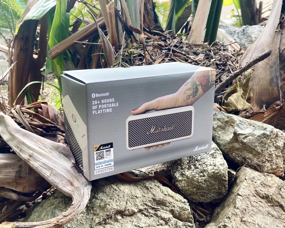 Nuevo Altavoz Bluetooth Portátil Marshall Emberton Sellado - Blanco Crema  Foto 3 de 4